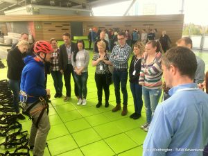 Harnessing up