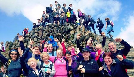 RAW Adventures - Group Snowdon summit