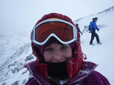 RAW Adventures - Stewart John on Climb Snowdon in winter